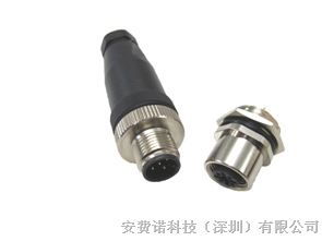 安费诺MAX M12小型高速信号连接器 为严苛工业环境提供可靠信号传输解决方案